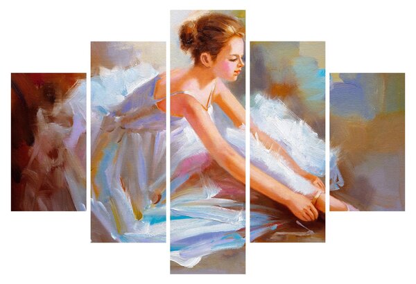 Obraz - Baletka (150x105 cm)