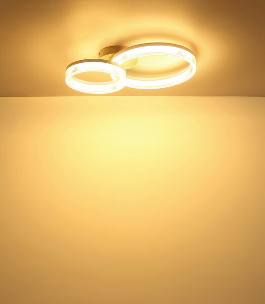 STROPNÉ LED SVIETIDLO, 50/33/12,3 cm - Interiérové svietidlá