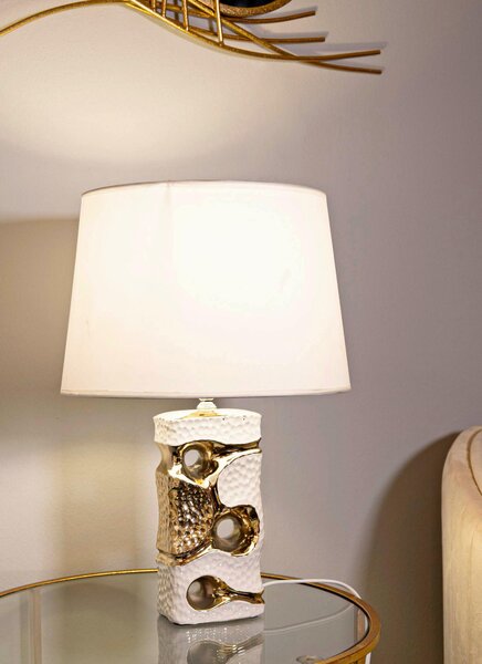 STOLNÁ LAMPA, 30/43.5/30 cm - Online Only bytové doplnky, Online Only