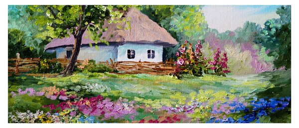 Obraz - Chalupa (120x50 cm)