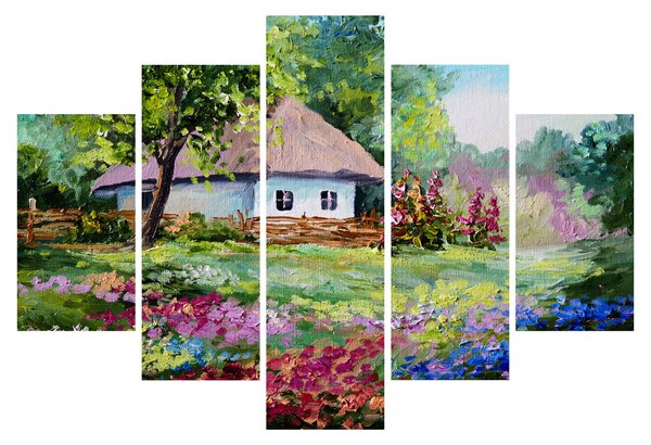 Obraz - Chalupa (150x105 cm)