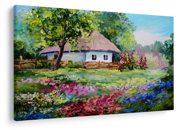 Obraz - Chalupa (90x60 cm)
