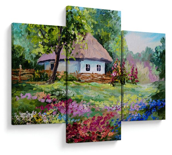 Obraz - Chalupa (90x60 cm)