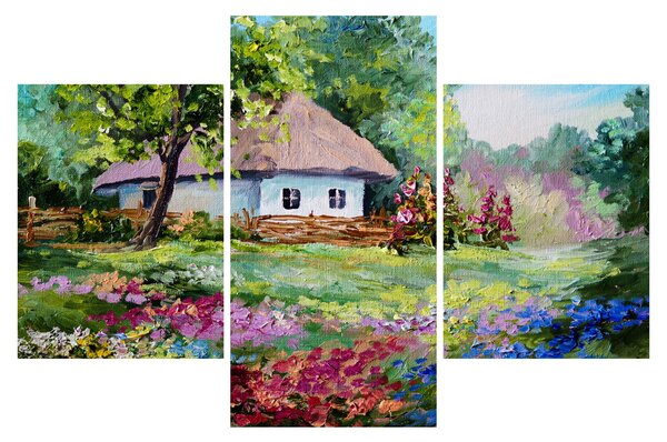 Obraz - Chalupa (90x60 cm)