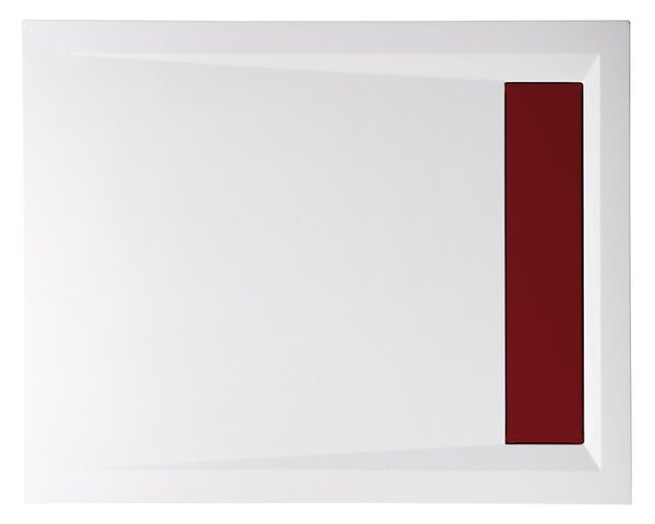 Polysan Polysan, VARESA sprchová vanička z liateho mramoru so záklopom, obdĺžnik 100x80x4cm, 71605