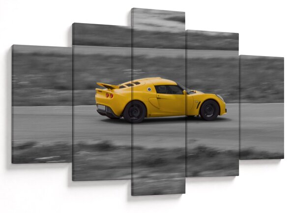 Obraz - Rýchle auto (150x105 cm)