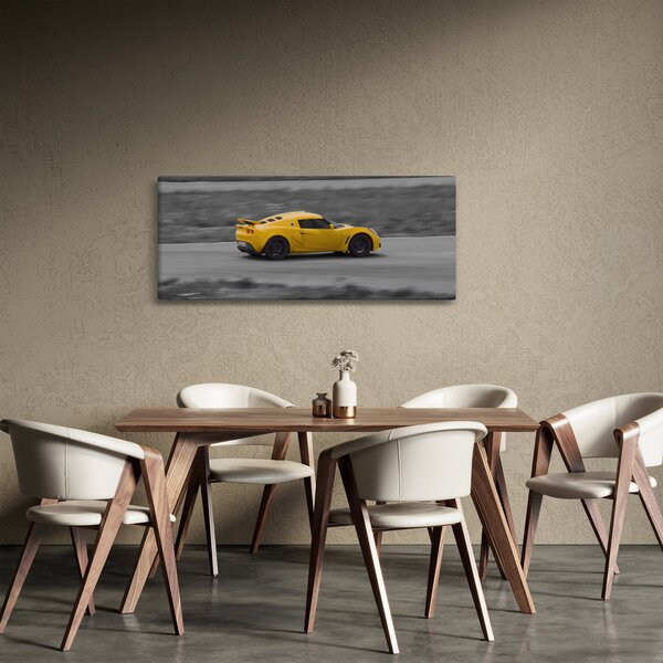 Obraz - Rýchle auto (120x50 cm)