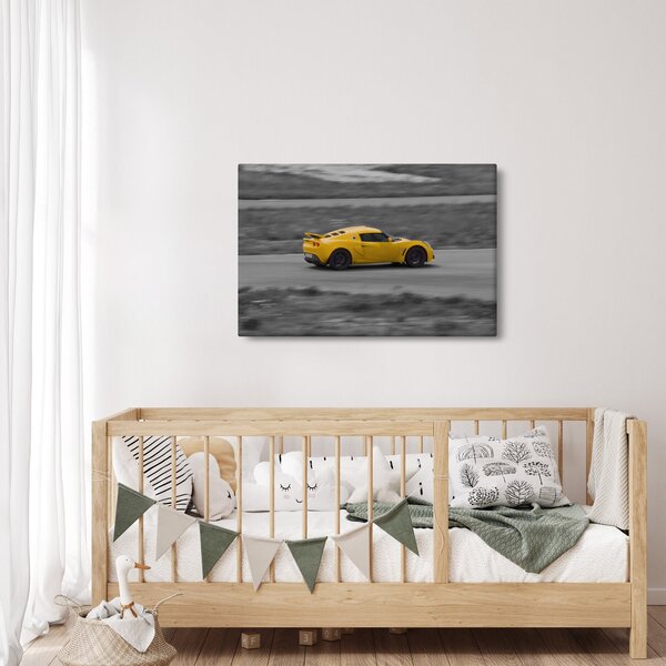 Obraz - Rýchle auto (90x60 cm)