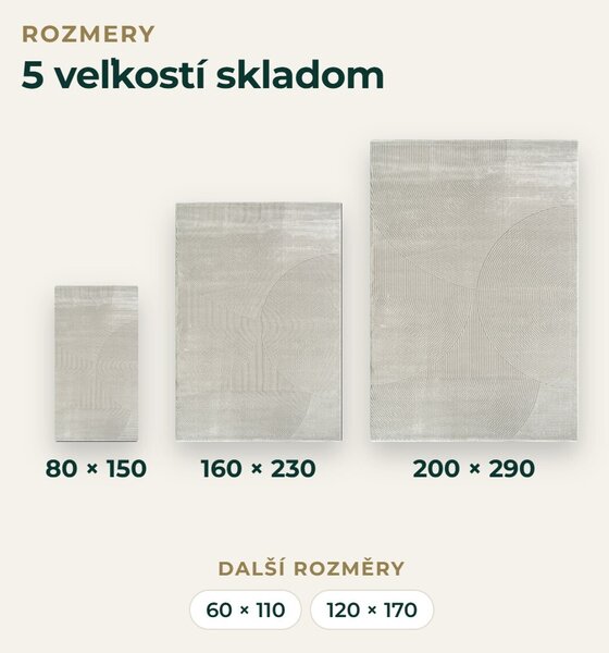 Angel Carpet, Kusový koberec Zafiro 25 Grey, 60x110, šedá, kancelária