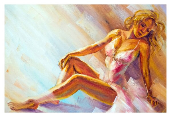 Obraz - Tanečnica (90x60 cm)