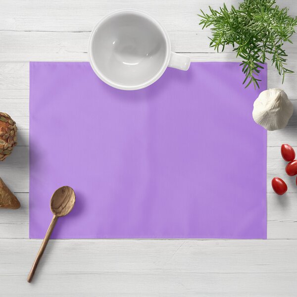 Biante Dekoračné prestieranie na stôl Rongo RG-038 Svetlé fialové 30x40 cm