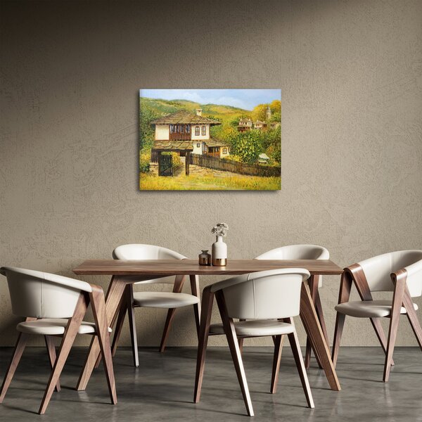 Obraz - Chalúpky v lete (70x50 cm)