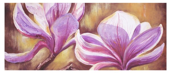 Obraz - Kvety magnólie (120x50 cm)