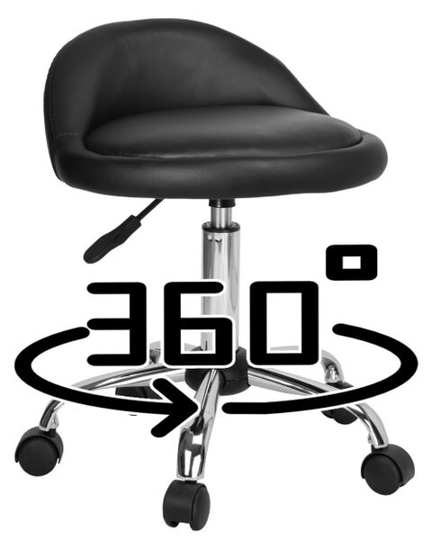 Pracovná stolička LOMO čierna