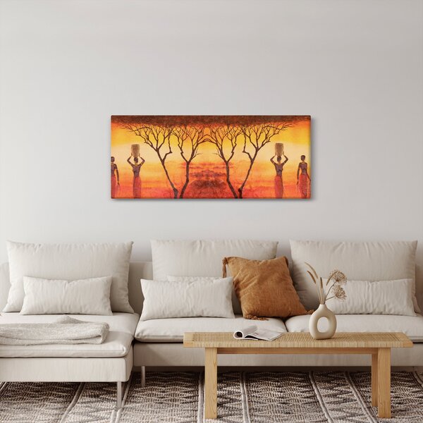 Obraz - Africká savana (120x50 cm)