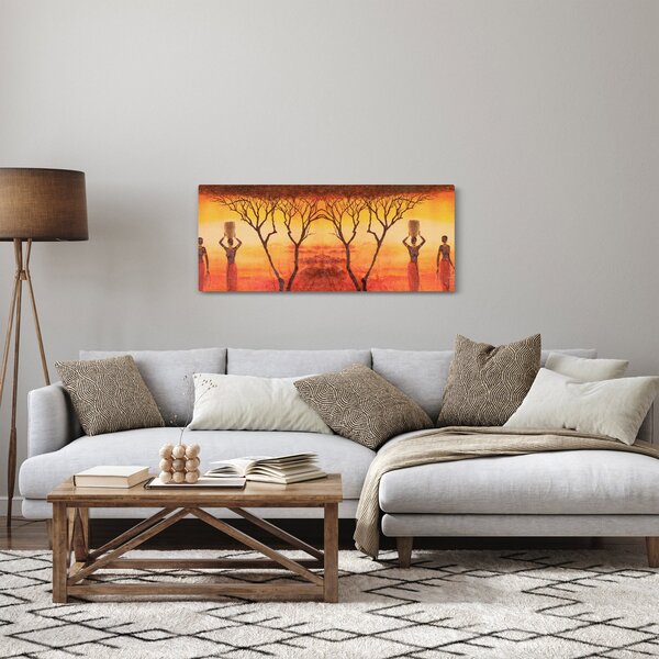Obraz - Africká savana (120x50 cm)