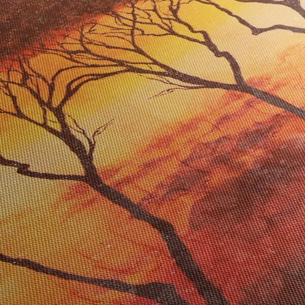 Obraz - Africká savana (120x50 cm)