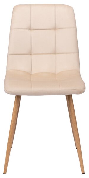 Jedálenská stolička MONTANA VELVET béžová
