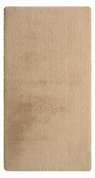 KOBEREC S VYSOKÝM VLASOM, 80/150 cm, béžová Novel - Koberce