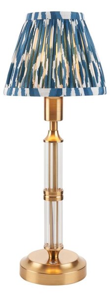 Endon 114846 - LED Stm. nabíjacia stolná lampa MORTON LED/1,5W/5V mosadz/modrá