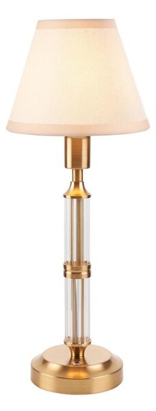 Endon 114849 - LED Stm. nabíjacia stolná lampa MORTON LED/1,5W/5V mosadz/béžová