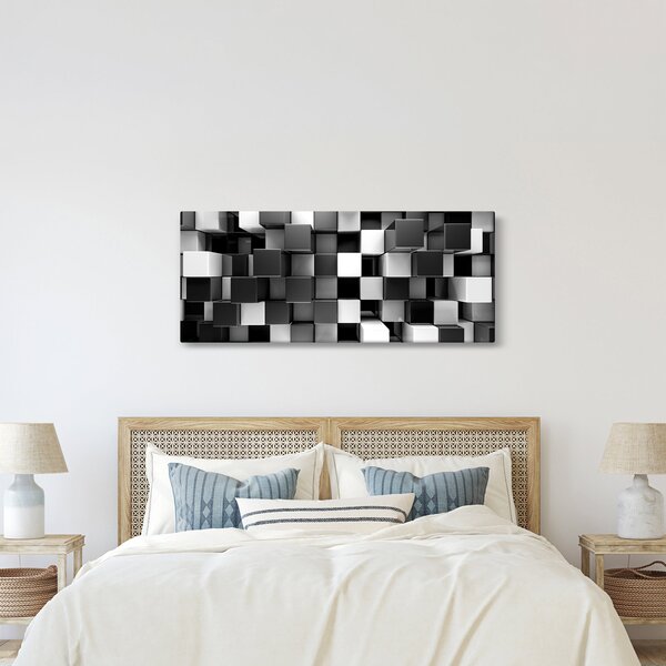 Obraz - Kocky (120x50 cm)
