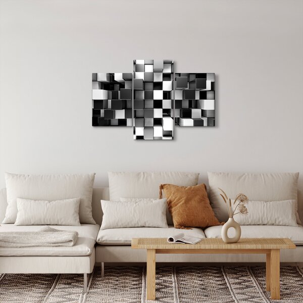 Obraz - Kocky (90x60 cm)