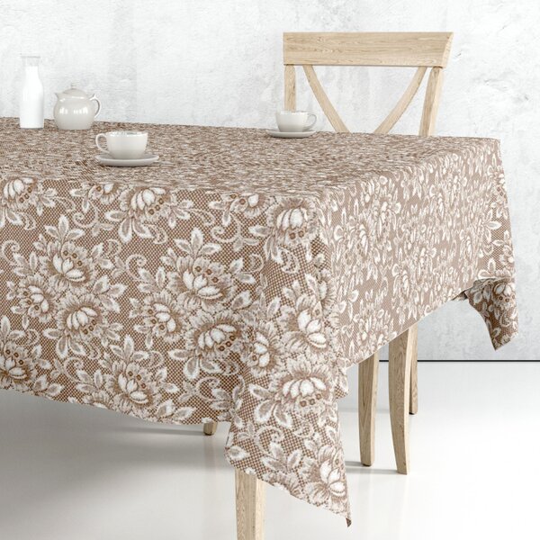Obrus ​​PVC FL-1142-02 - Krajková elegancia (rôzne veľkosti)