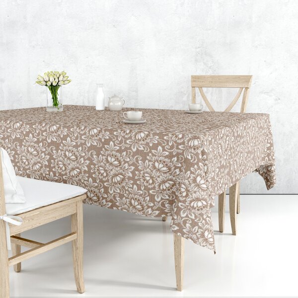 Obrus ​​PVC FL-1142-02 - Krajková elegancia (rôzne veľkosti)