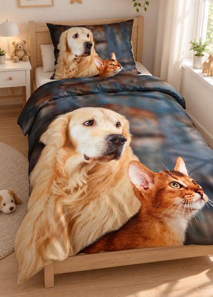 3d obliečky Labrador 140x200 cm