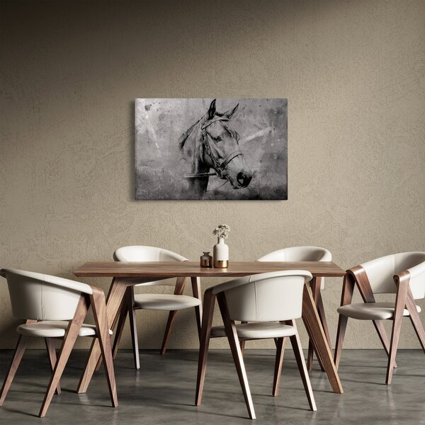 Obraz - Portrét koňa (90x60 cm)