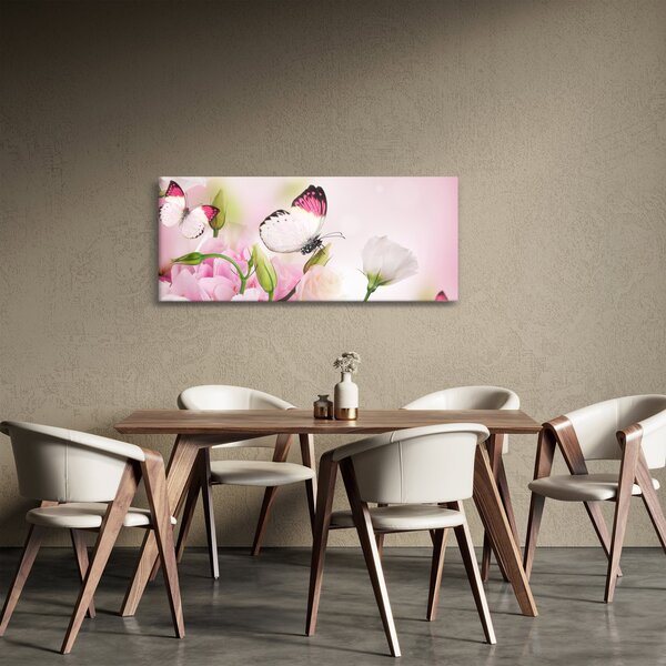 Obraz - Motýľ (120x50 cm)