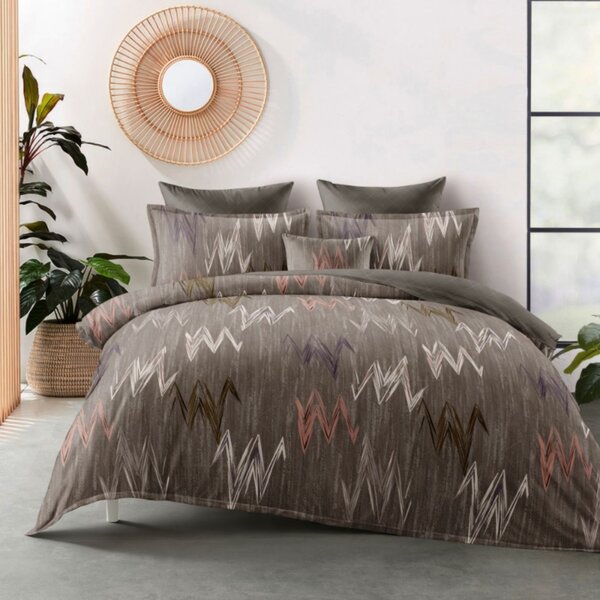 3 dielne Flanelové obliečky polycotton Johan 200x140cm+90x70cm TiaHome