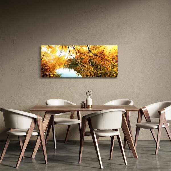 Obraz - Jesenný strom (120x50 cm)
