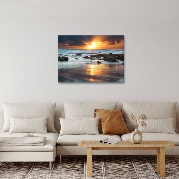 Obraz - More zaliate slnkom (70x50 cm)