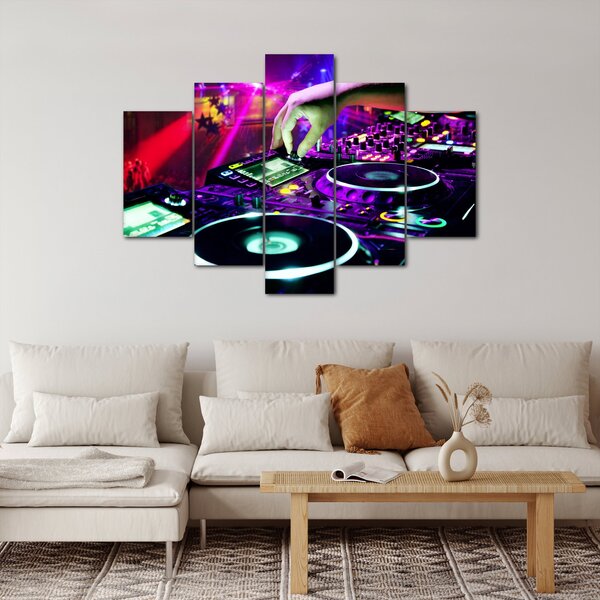 Obraz - DJ (150x105 cm)