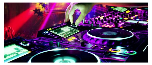 Obraz - DJ (120x50 cm)