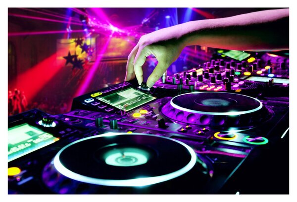Obraz - DJ (90x60 cm)
