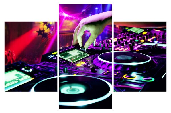 Obraz - DJ (90x60 cm)