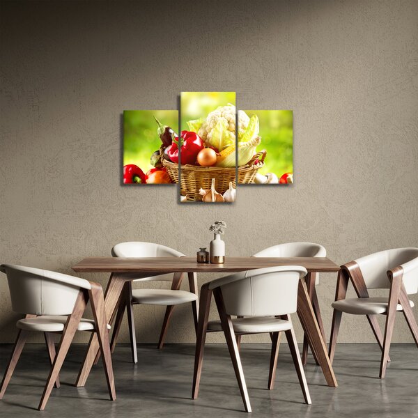 Obraz - Zelenina (90x60 cm)