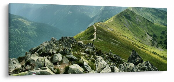 Obraz - Horská krajina (120x50 cm)