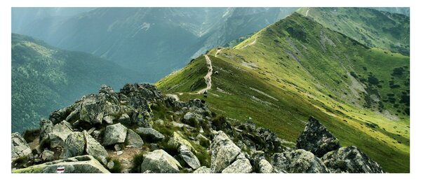Obraz - Horská krajina (120x50 cm)
