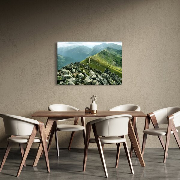 Obraz - Horská krajina (90x60 cm)
