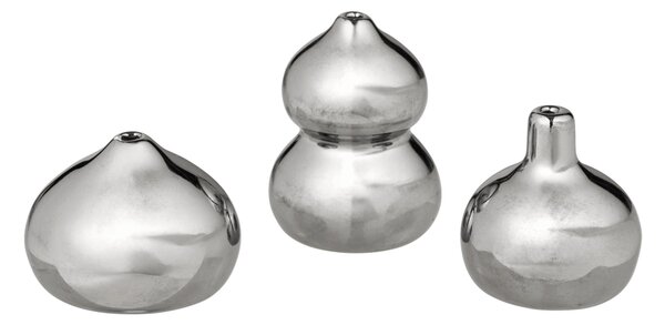 Kameninové mini vázičky Komo – set 3 ks
