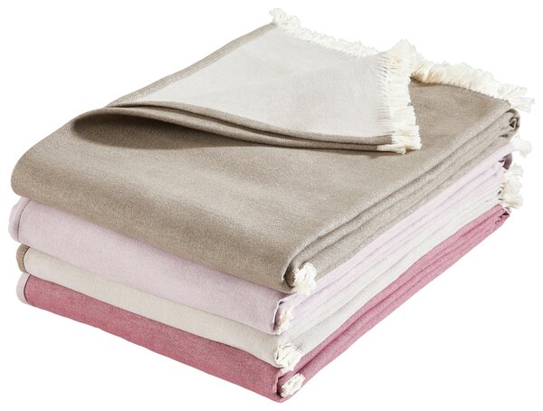OBOJSTRANNÁ DEKA, bavlna, 140/210 cm Novel - Textil do domácnosti