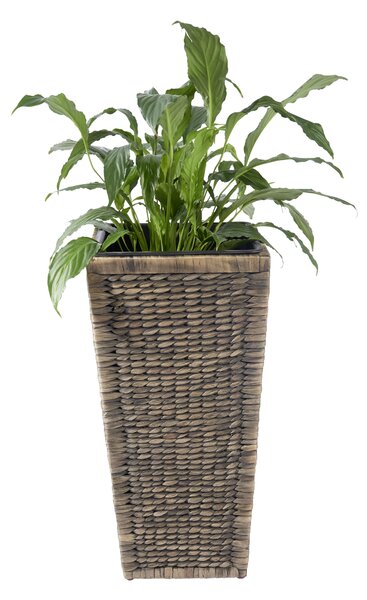 ČREPNÍK plast, prírodné materiály, 32/32/62 cm Landscape - Kvety & kvetináče