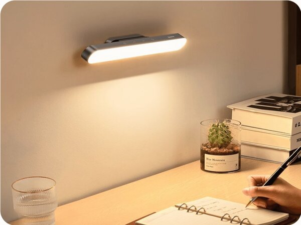 Baseus LED nabíjateľné svietidlo s dotykovým ovládaním 4.5W, 5V, 4000K, sivé