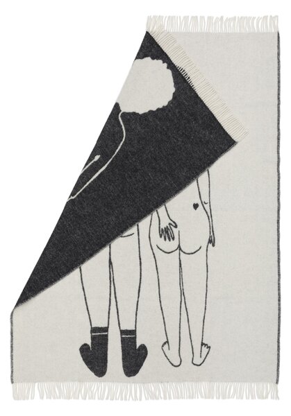 Vlnený prehoz Naked couple back 130 × 170 cm
