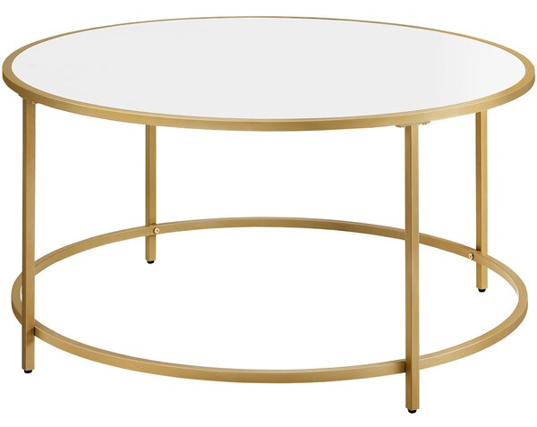 Dekorstudio Okrúhly konferenčný stolík - zlatý LCT091A10