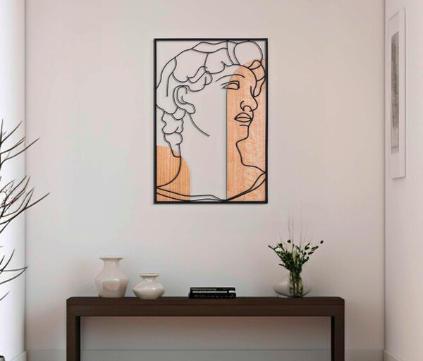 NÁSTENNÁ DEKORÁCIA 55/80/2 cm - Dekorácie na stenu, Online Only